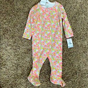 Infant girls onesie floral